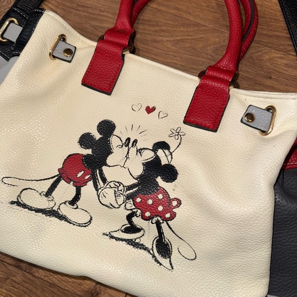 Disney vintage Mickey and Minnie Mouse Women's Handbag - Picture 4 of 7
